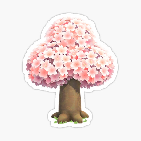 Spring Tree Animal Crossing Sticker