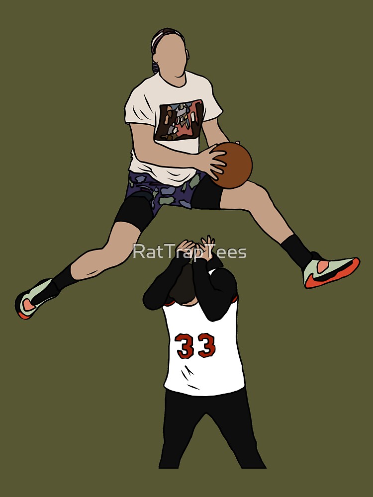 Pat Connaughton Dunk Over Christian Yelich - Nba - T-Shirt