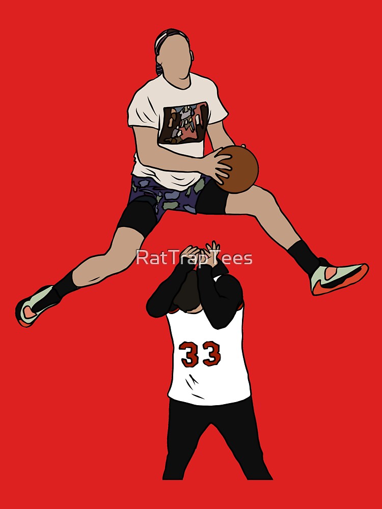 Pat Connaughton Dunk Over Christian Yelich Art Board Print for Sale by  RatTrapTees