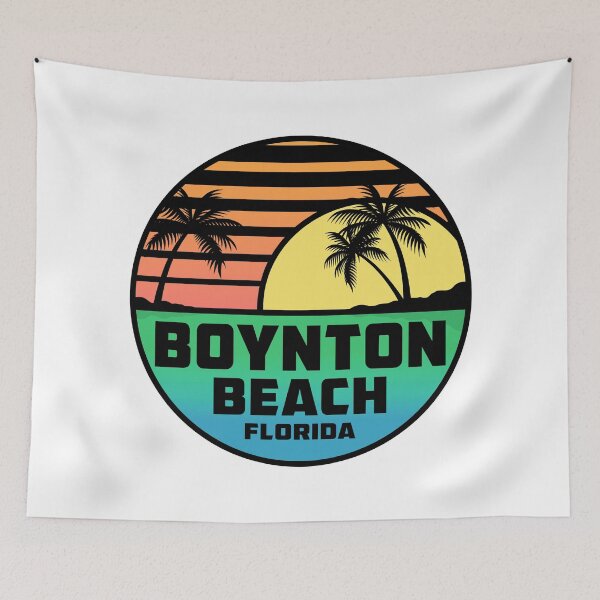 Item preview, Boynton Beach Florida Tropical Beach Surfing Scuba Surf Vacation designed and sold by DESTINATIONS DECAL DOS.