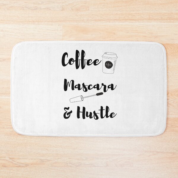 Item preview, Coffee Mascara and Hustle Chic Entrepreneur Women designed and sold by Laurelbdesigns.
