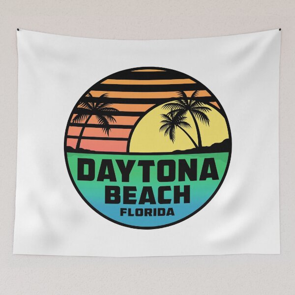 Item preview, Daytona Beach Florida Tropical Beach Surfing Scuba Surf Vacation designed and sold by DESTINATIONS DECAL DOS.