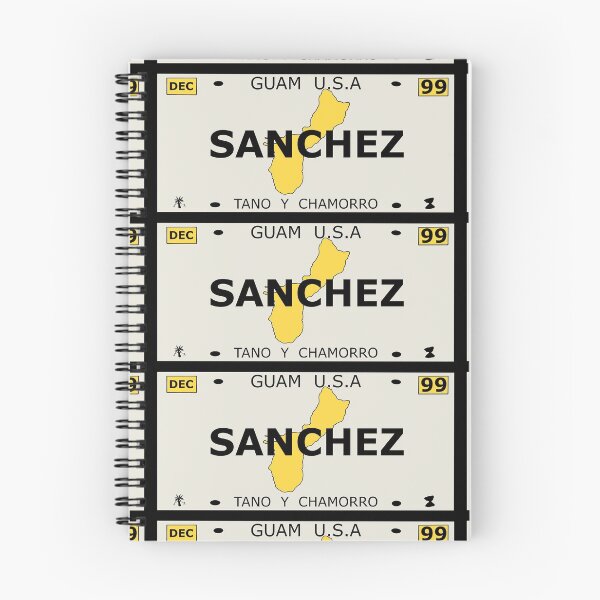 Item preview, Guam Vanity Plate "SANCHEZ" designed and sold by joeymesa70.
