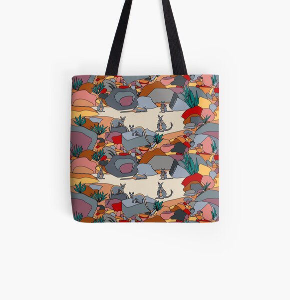 Where’s Wallaby? All Over Print Tote Bag