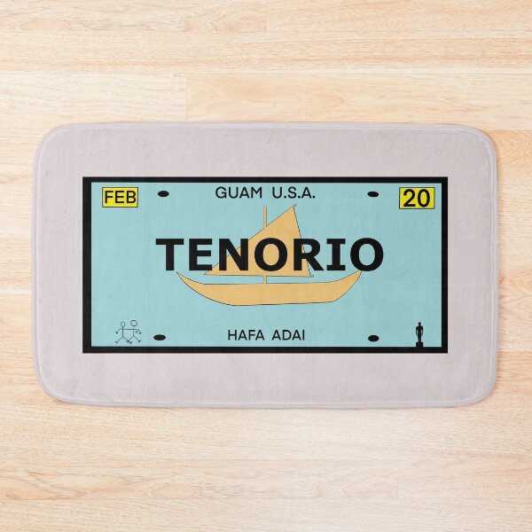 Item preview, Guam Vanity Plate "TENORIO" designed and sold by joeymesa70.