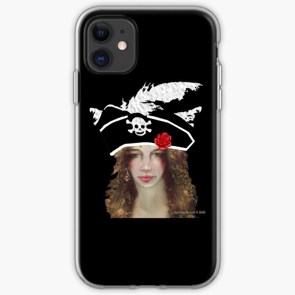 Pirate Girl iPhone Soft Case