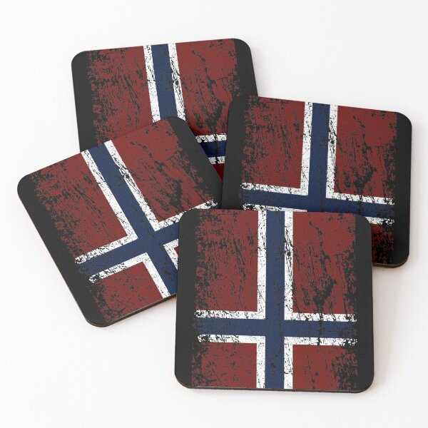 Item preview, Norwegian flag on end - upside down cross designed and sold by Skady666.