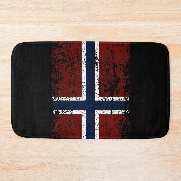 Item preview, Norwegian flag on end - upside down cross designed and sold by Skady666.