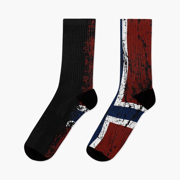 Item preview, Norwegian flag on end - upside down cross designed and sold by Skady666.