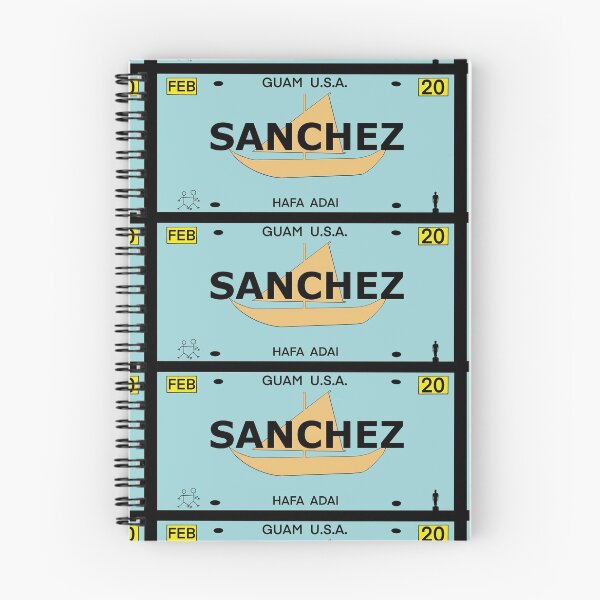 Item preview, Guam Vanity Plate "SANCHEZ" designed and sold by joeymesa70.
