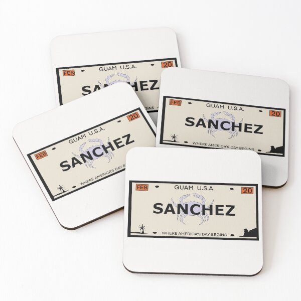 Item preview, Guam Vanity Plate "SANCHEZ" designed and sold by joeymesa70.