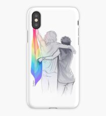 The Rainbow Flag: 'I would if I could… not yet, but soon.' iPhone Case