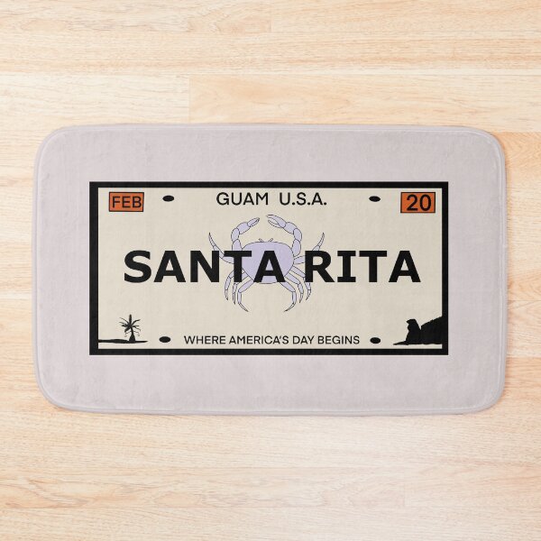 Item preview, Copy of Guam Vanity Plate "SANTA RITA" designed and sold by joeymesa70.