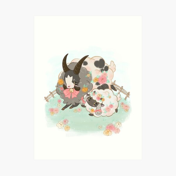 *: Cotton Fields :* Art Print