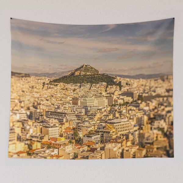 Item preview, Tilt-Shift Photography Of Mount Lycabettus designed and sold by KensLensDesigns.