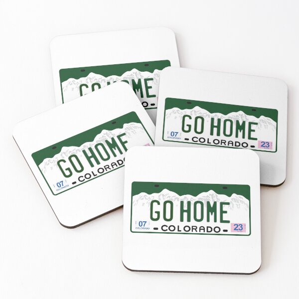 Item preview, Colorado license plate go home designed and sold by redflag415.