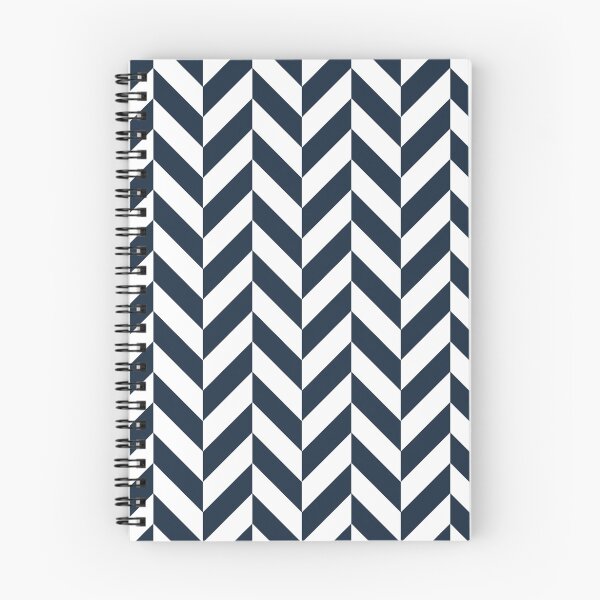 Item preview, Navy Offset Chevrons designed and sold by ImageNugget.