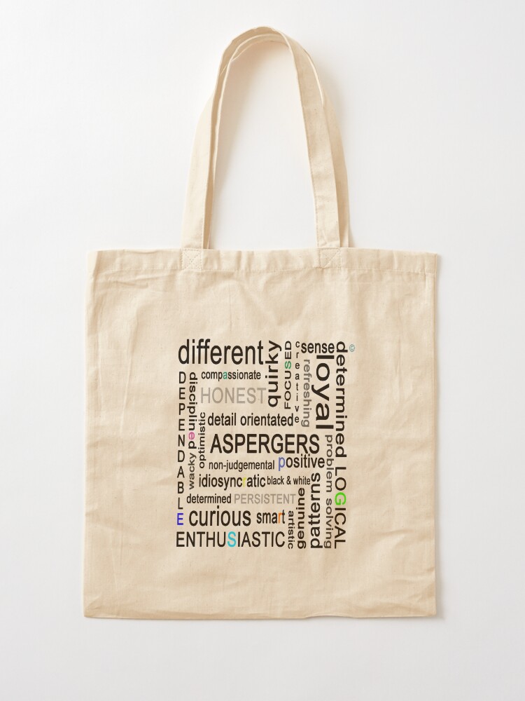 Alternate view of Colourful Asperger's Tote Bag