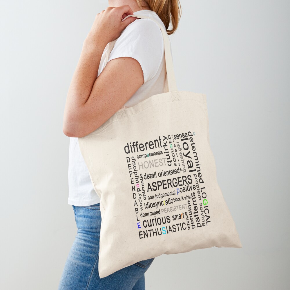Colourful Asperger's Tote Bag