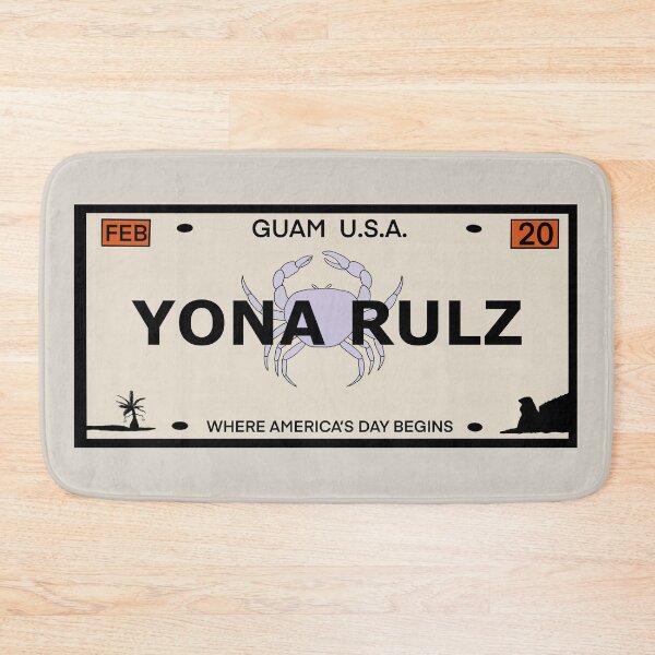 Item preview, Guam Vanity Plate "YONA RULZ" designed and sold by joeymesa70.