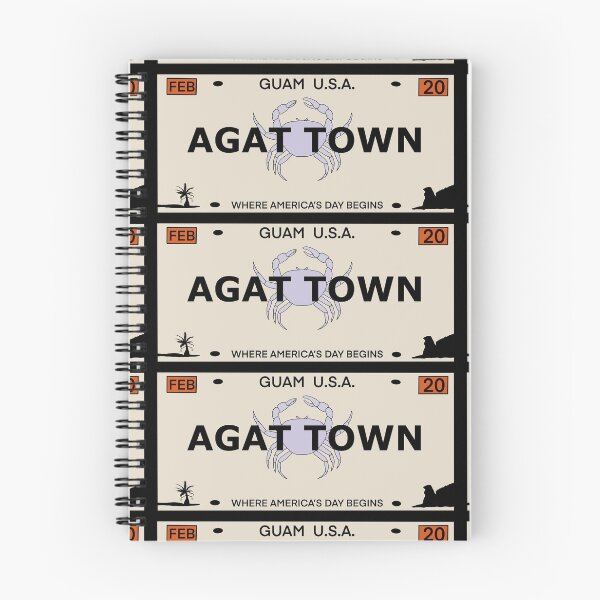 Item preview, Guam Vanity Plate "AGAT TOWN" designed and sold by joeymesa70.