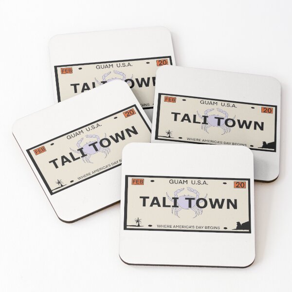 Item preview, Guam Vanity Plate "TALI TOWN" designed and sold by joeymesa70.