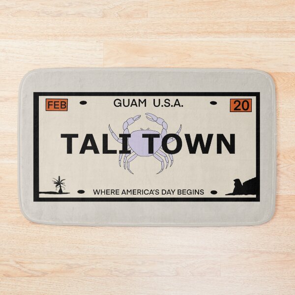 Item preview, Guam Vanity Plate "TALI TOWN" designed and sold by joeymesa70.