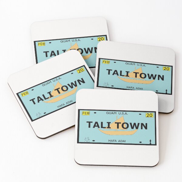 Item preview, Guam Vanity Plate "TALI TOWN" designed and sold by joeymesa70.