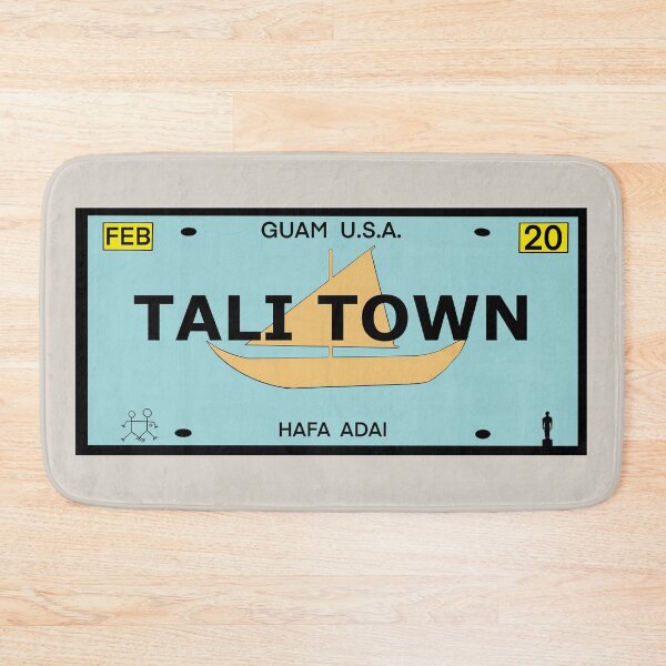 Item preview, Guam Vanity Plate "TALI TOWN" designed and sold by joeymesa70.