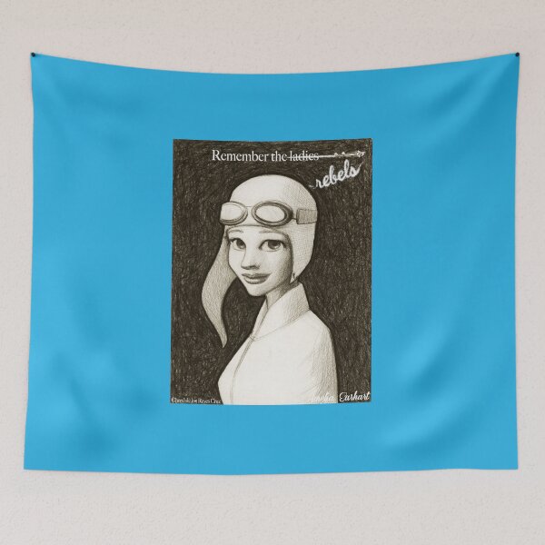 Item preview, Remember the Ladies - Amelia Earhart  designed and sold by 3WishStudios.