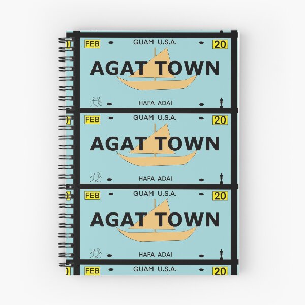 Item preview, Guam Vanity Plate "AGAT TOWN" designed and sold by joeymesa70.