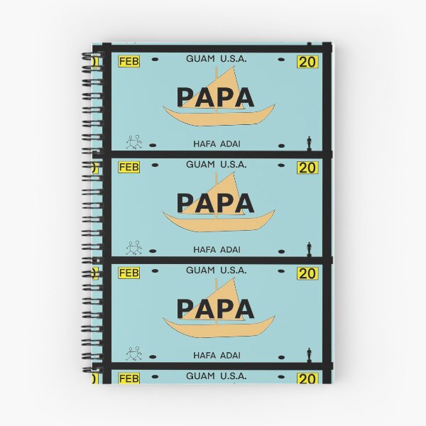 Item preview, Guam Vanity Plate "PAPA" designed and sold by joeymesa70.