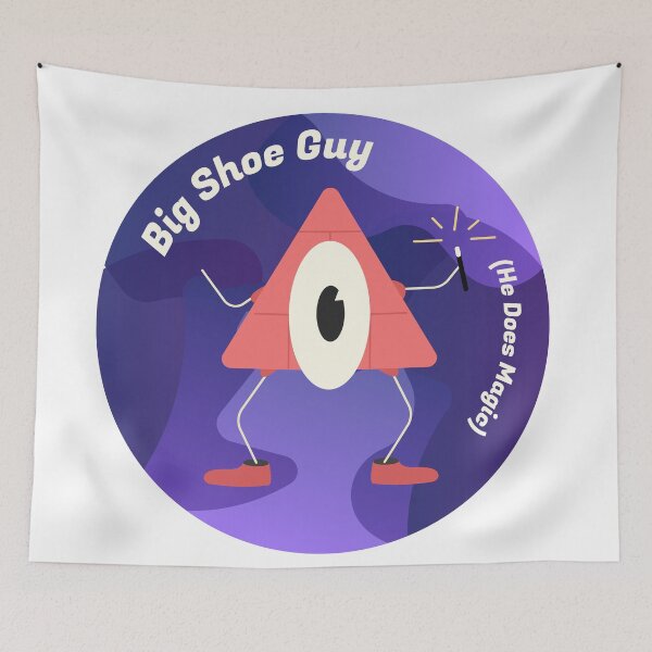 Item preview, Big Shoe Guy Does Magic designed and sold by attractivemilk.