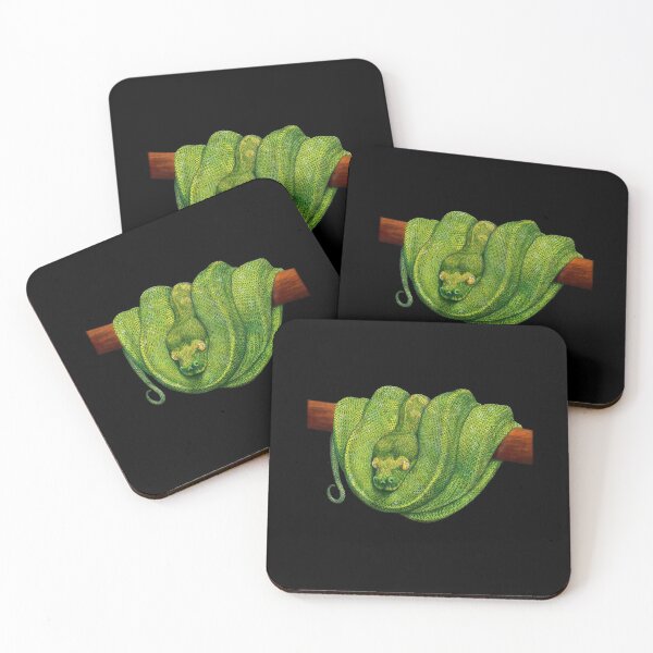 Item preview, Green Tree Python designed and sold by TimJeffsArt.