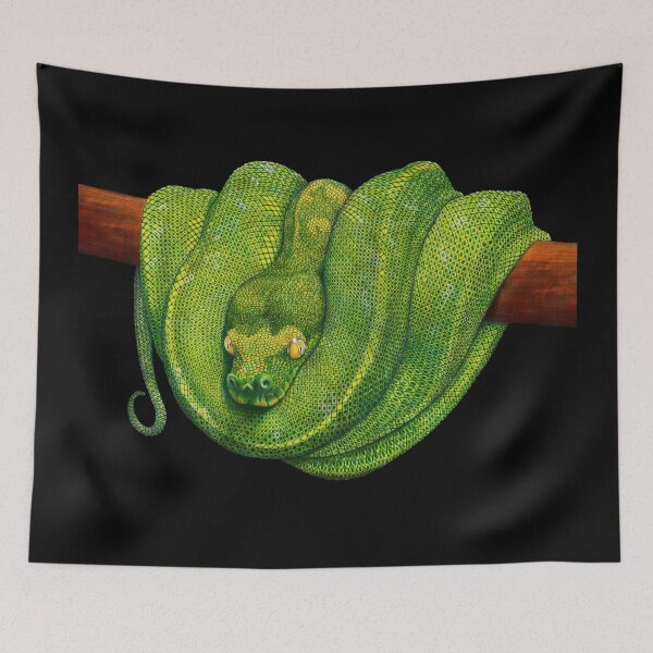 Item preview, Green Tree Python designed and sold by TimJeffsArt.