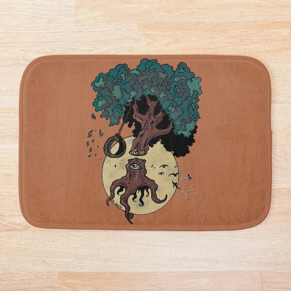 Placid Panpsychic Bath Mat
