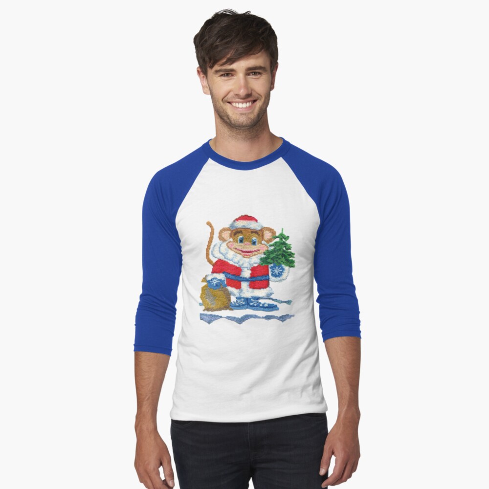 Aperçu de l'œuvre T-shirt baseball manches ¾ créée et vendue par olgart.