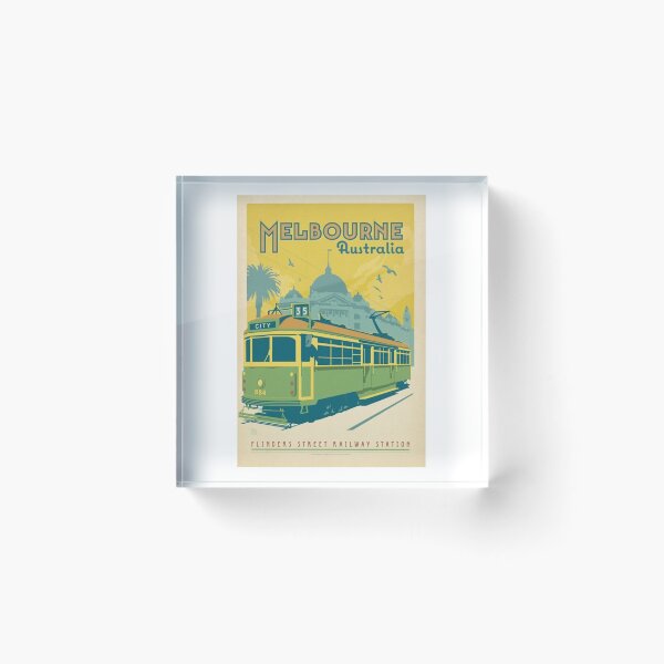 Item preview, Vintage Melbourne Australia designed and sold by repeat art.