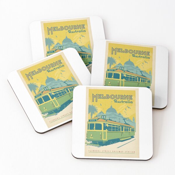 Item preview, Vintage Melbourne Australia designed and sold by repeat art.