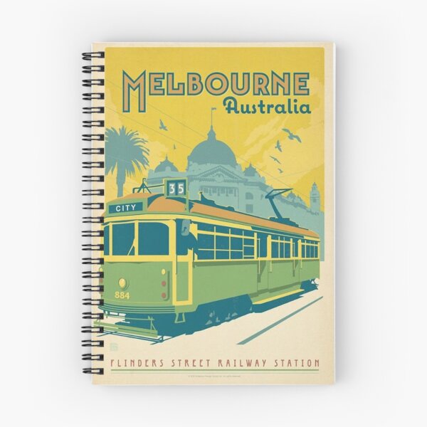 Item preview, Vintage Melbourne Australia designed and sold by repeat art.
