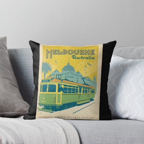 Item preview, Vintage Melbourne Australia designed and sold by repeat art.