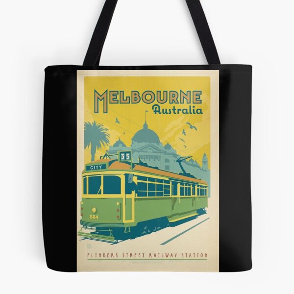 Item preview, Vintage Melbourne Australia designed and sold by repeat art.