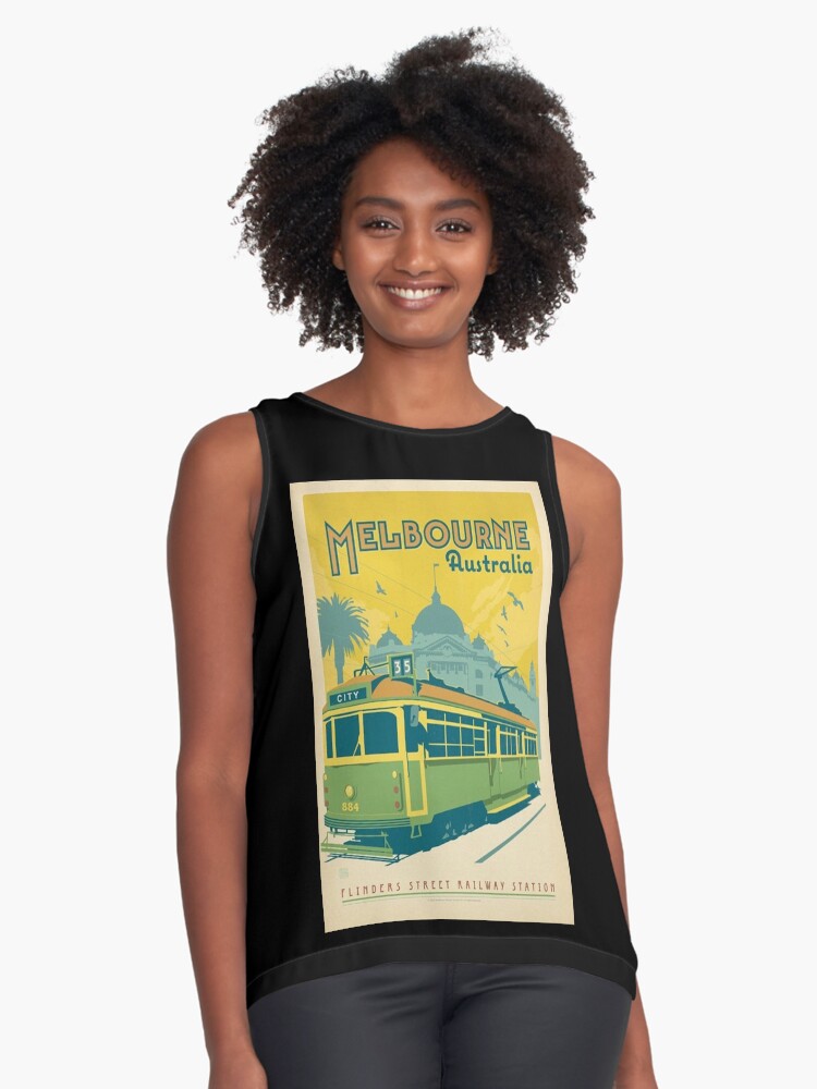 Item preview, Sleeveless Top designed and sold by nischaynamdev.