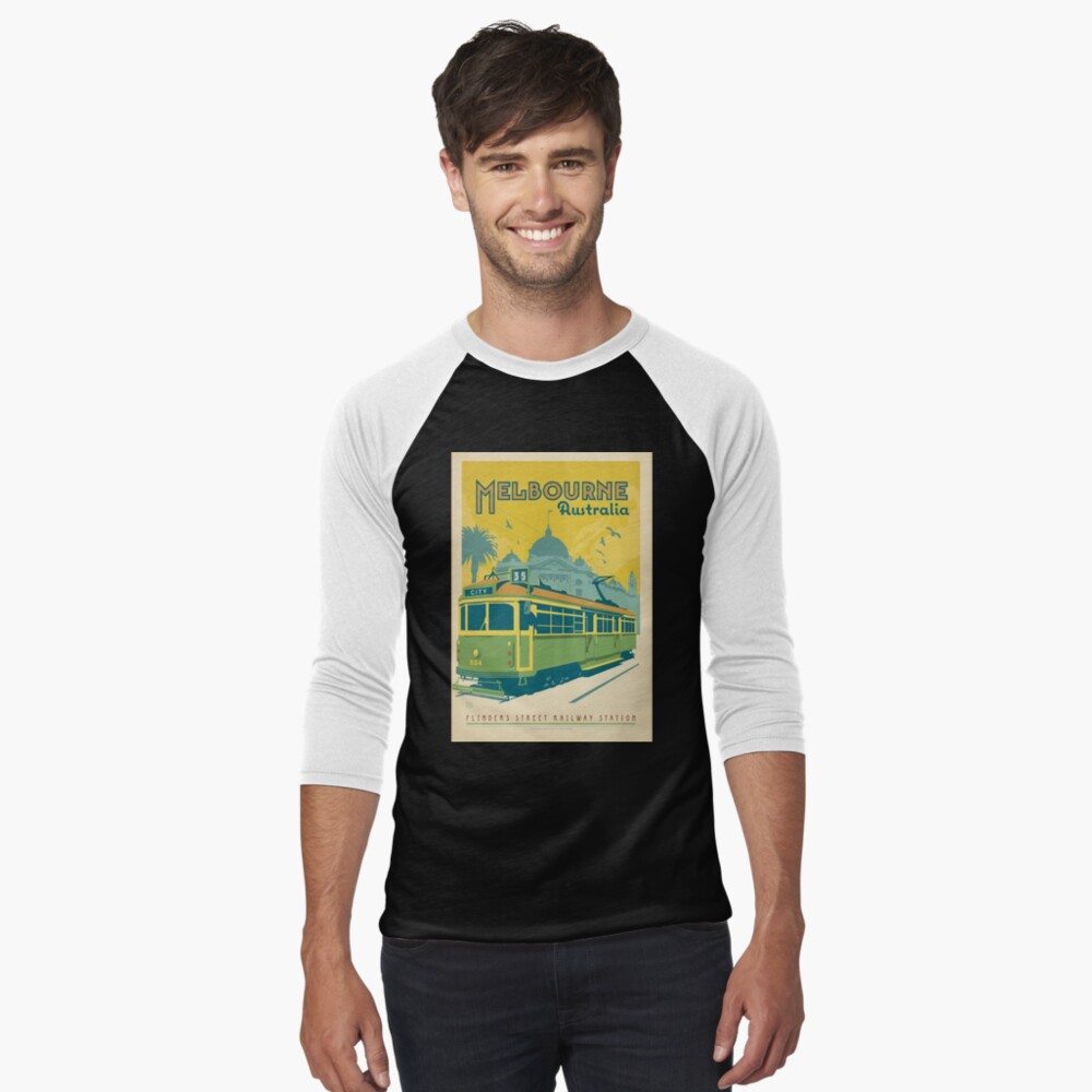 Item preview, Baseball ¾ Sleeve T-Shirt designed and sold by nischaynamdev.