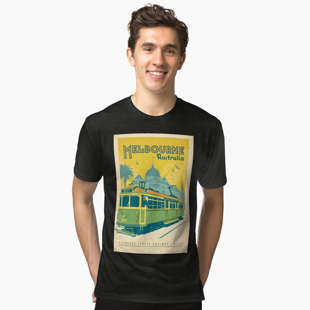 Item preview, Tri-blend T-Shirt designed and sold by nischaynamdev.