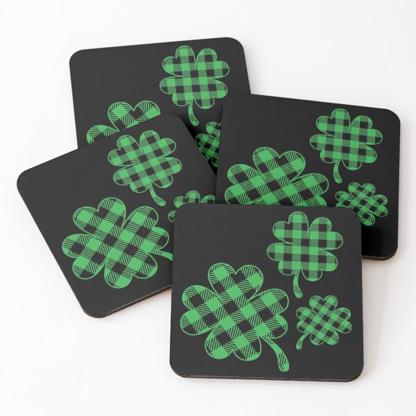 Item preview, Green Irish Clover Happy Saint Patrick's Day designed and sold by aventi24.