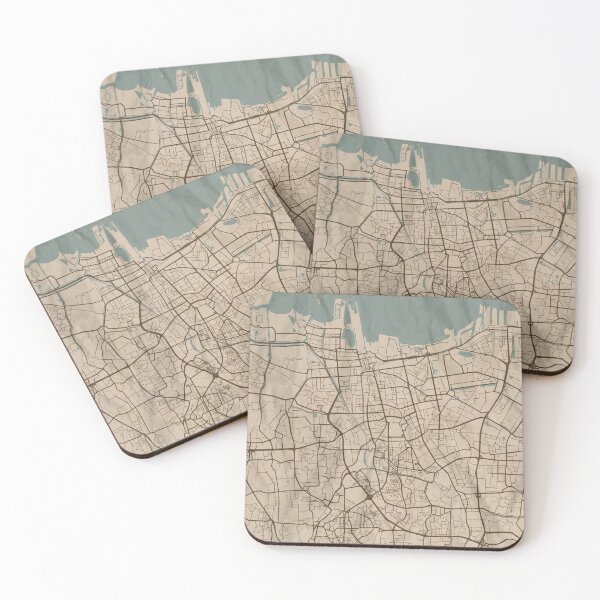 Item preview, Jakarta Sepia Map designed and sold by CPTVDesign.
