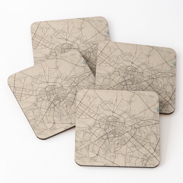 Item preview, Sofia Sepia Map designed and sold by CPTVDesign.