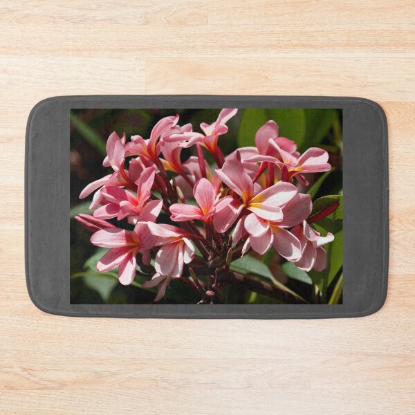 Item preview, Pink Frangipani blooms  designed and sold by MargsNaturePix.
