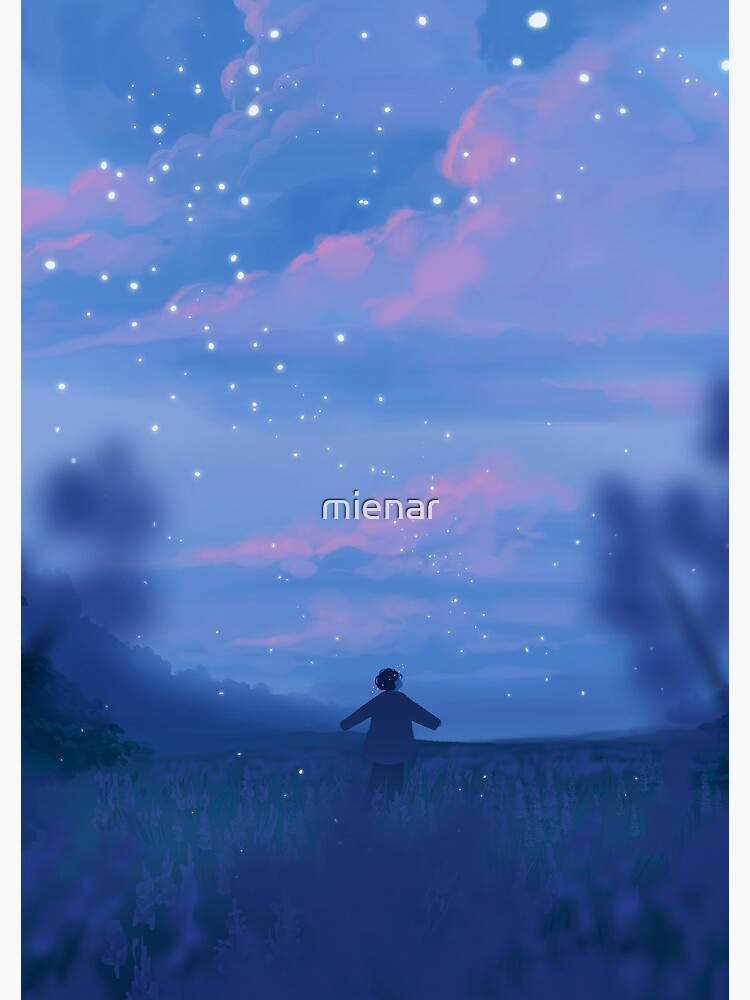 lavender fields and the bluest dawns by mienar